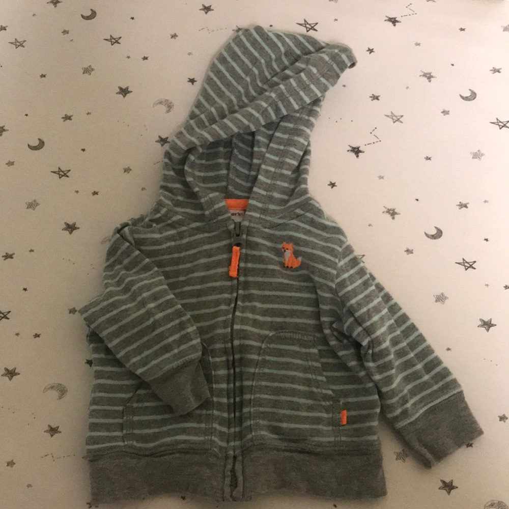 Baby boy fox hoodie